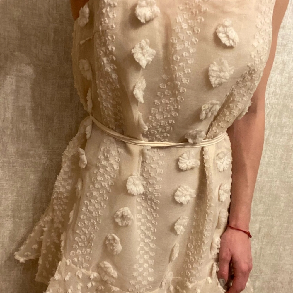 🍒NWT🍒 BOHO BABYDOLL MINI DRESS - Picture 7 of 9